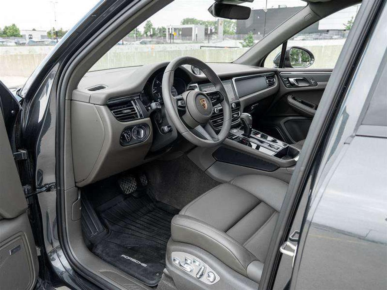 2026 Porsche Macan AWD Premium Pkg Plus 20 Macan S Wheels in Highly Polished Dark Titanium Surround View  Clear LED Ta Photo