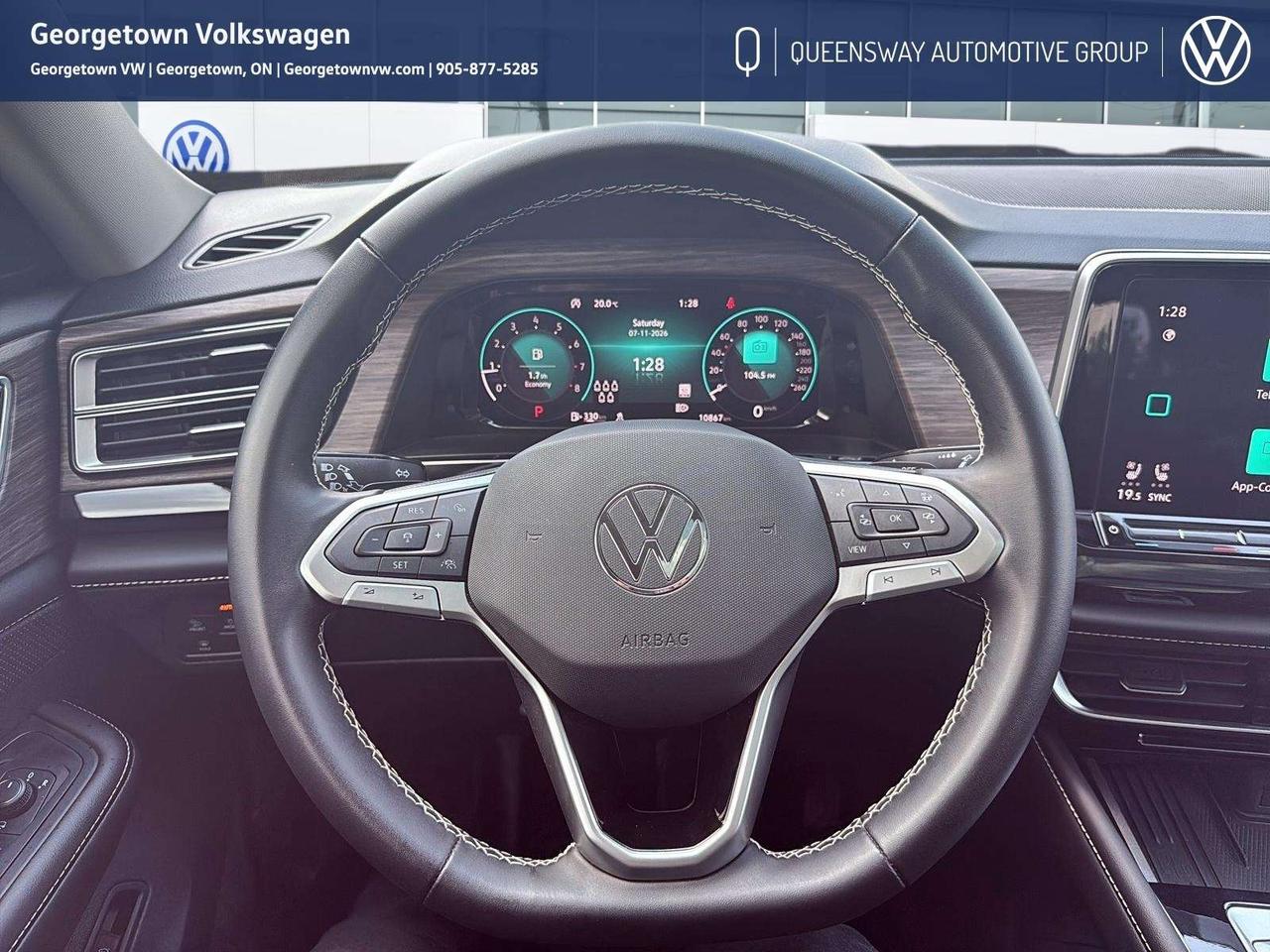 2026 Volkswagen Atlas 2.0 TSI Highline Carplay   Harman Kardon Sound   CPO Photo