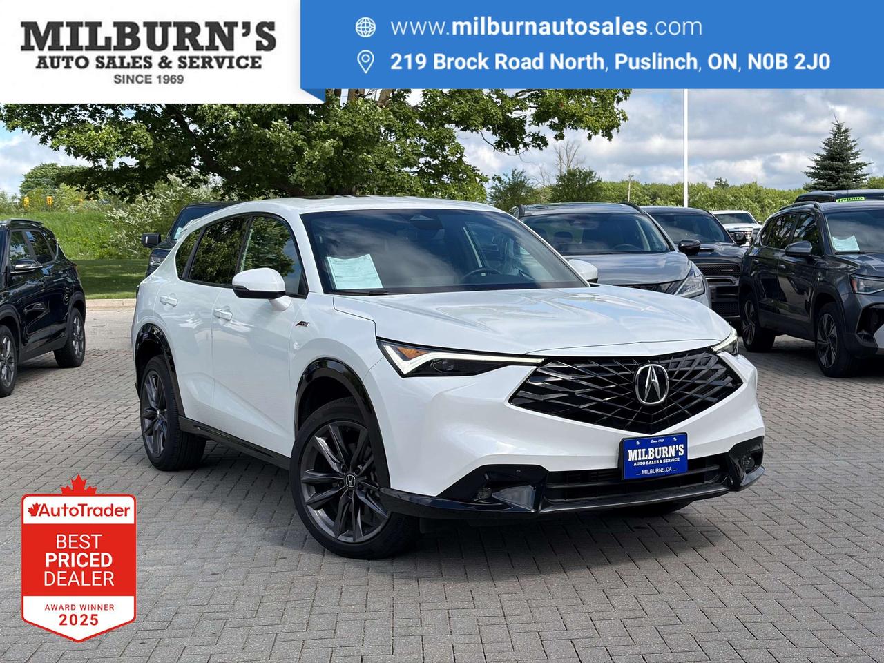 2025 Acura ADX A-Spec AWD   Pano Roof   Heated/Cooled Seats Photo0