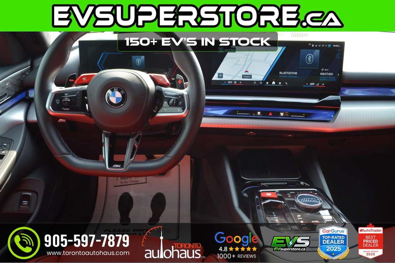 2025 BMW M5 CARBONSCHWARZ I RED INTERIOR I NO ACCIDENTS Photo