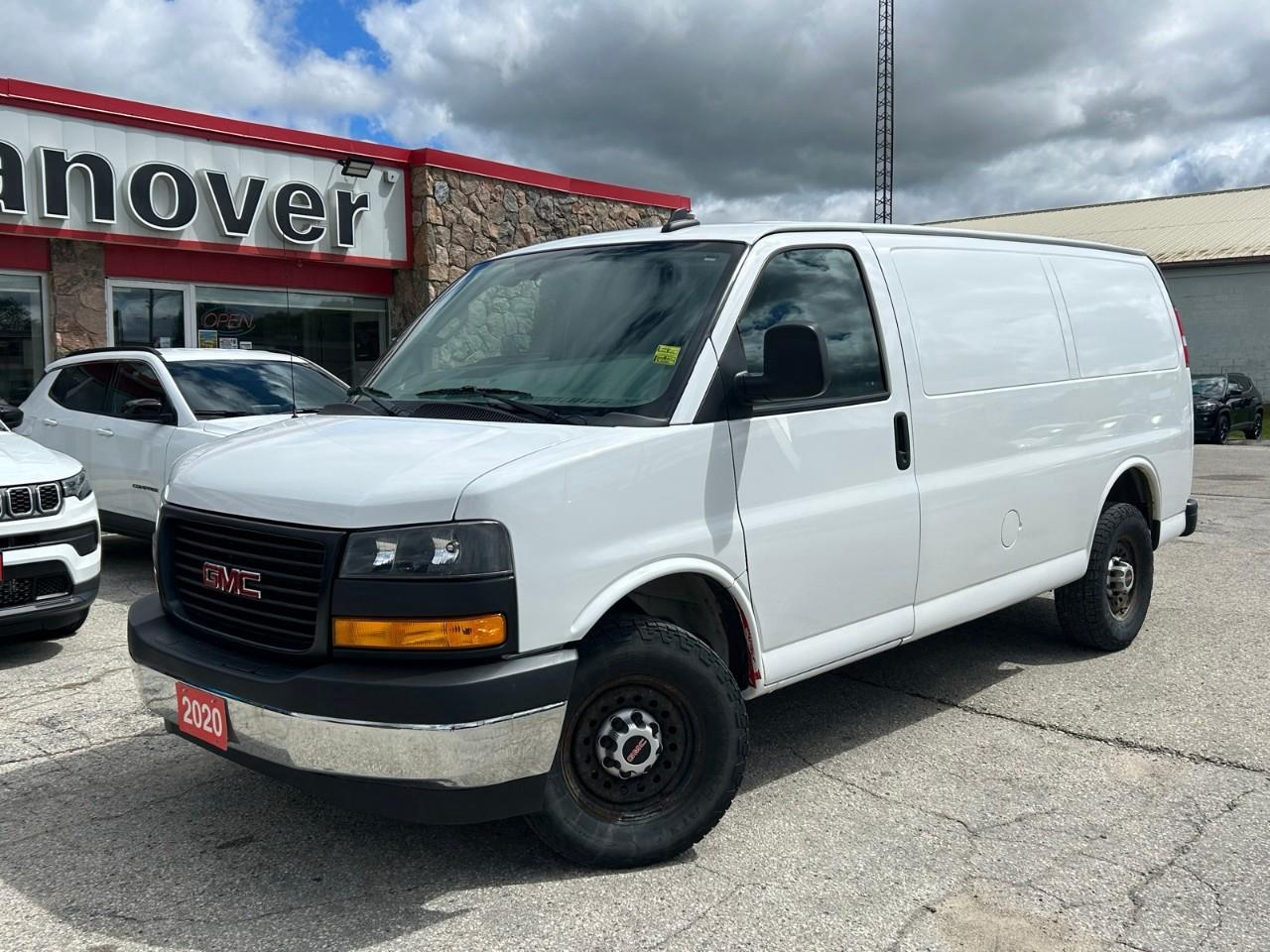 2020 GMC Savana Cargo Van 2500 Regular Wheelbase Rear-Wheel Drive Photo0