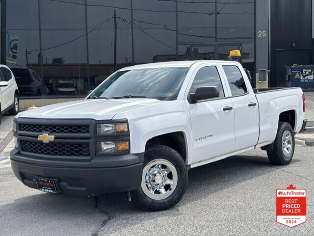 2014 Chevrolet Silverado 1500 V6 DOUBLE CAB-TOW PKG-POWER INVERTER-1 OWNER-CERT! Photo0