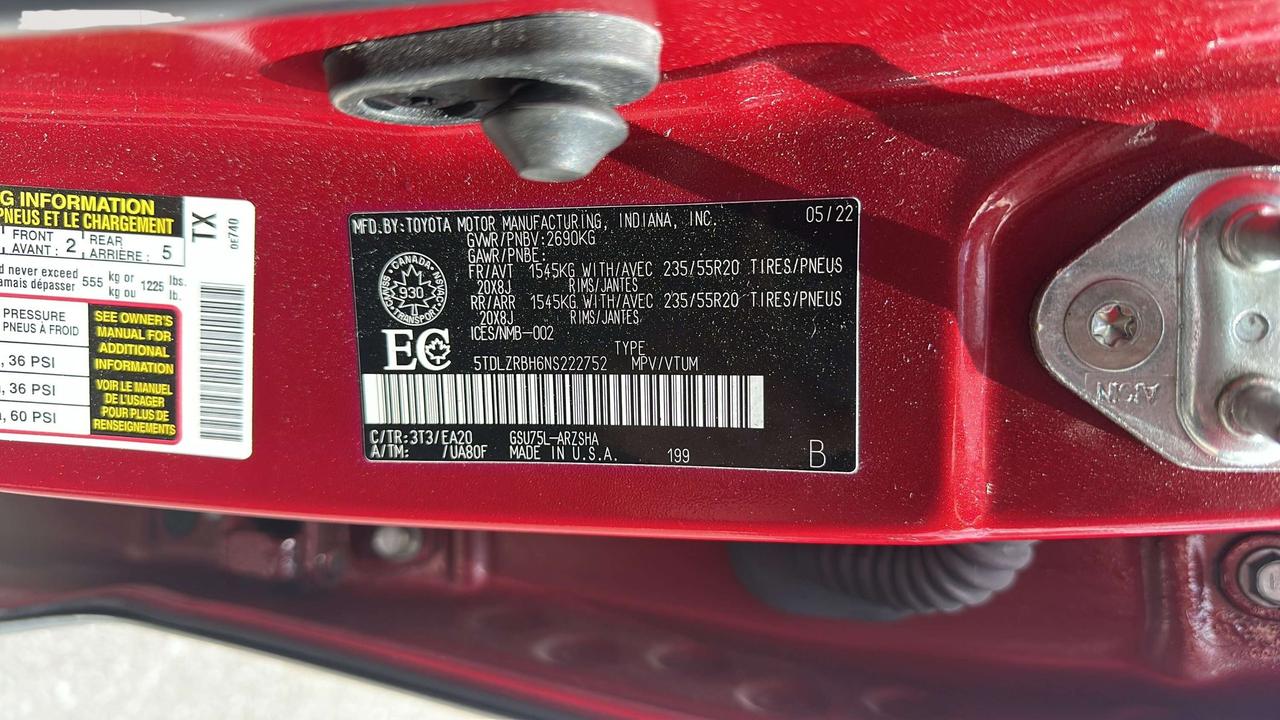 2022 Toyota Highlander XSE Photo