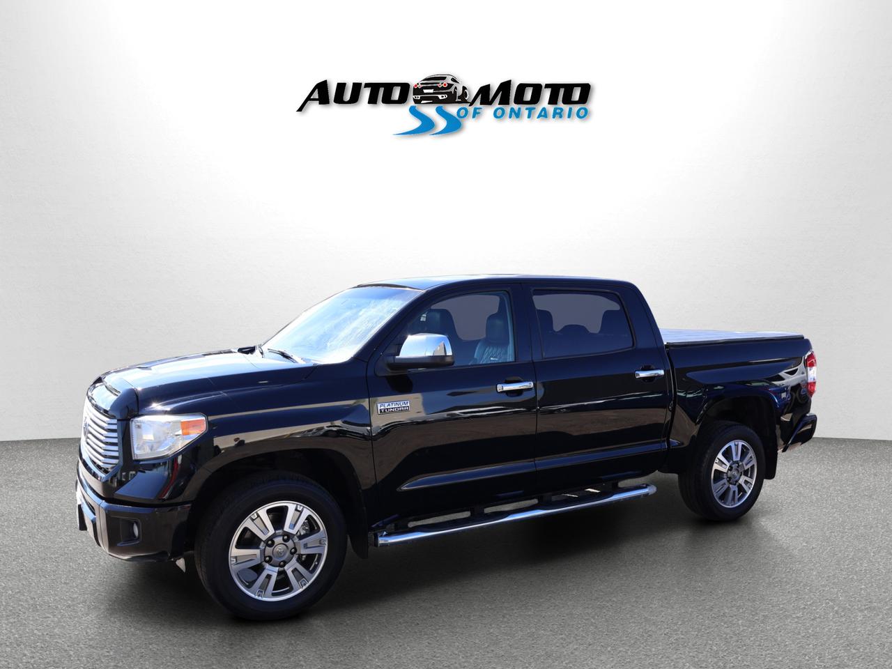 2017 Toyota Tundra V8 PLATINUM CREWMAX 4WD CETRIFIED *ACCIDENT FREE* CAMERA NAV BLUETOOTH LEATHER HEATED SEATS SUNROOF CRUISE ALLOYS Photo5