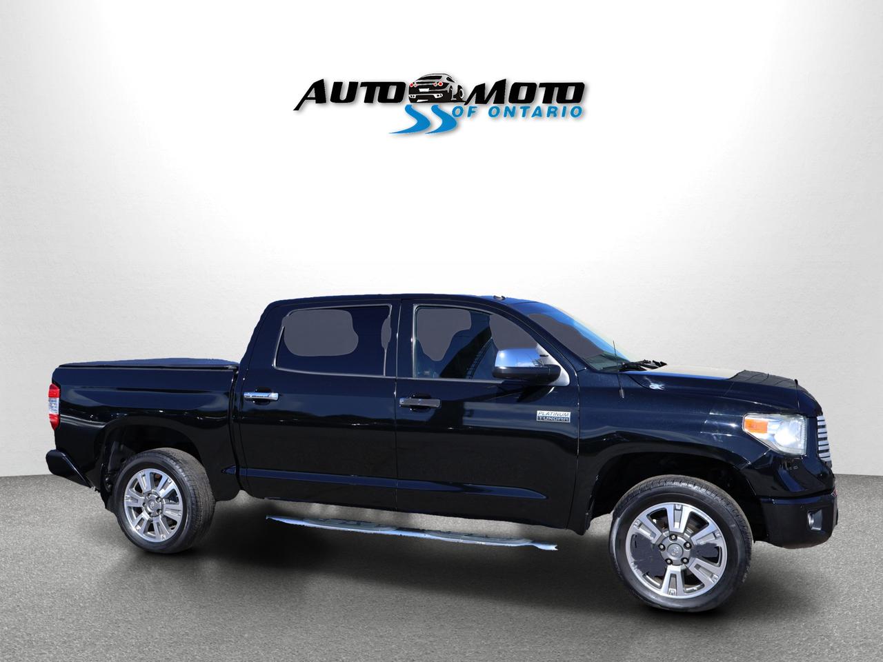 2017 Toyota Tundra V8 PLATINUM CREWMAX 4WD CETRIFIED *ACCIDENT FREE* CAMERA NAV BLUETOOTH LEATHER HEATED SEATS SUNROOF CRUISE ALLOYS Photo