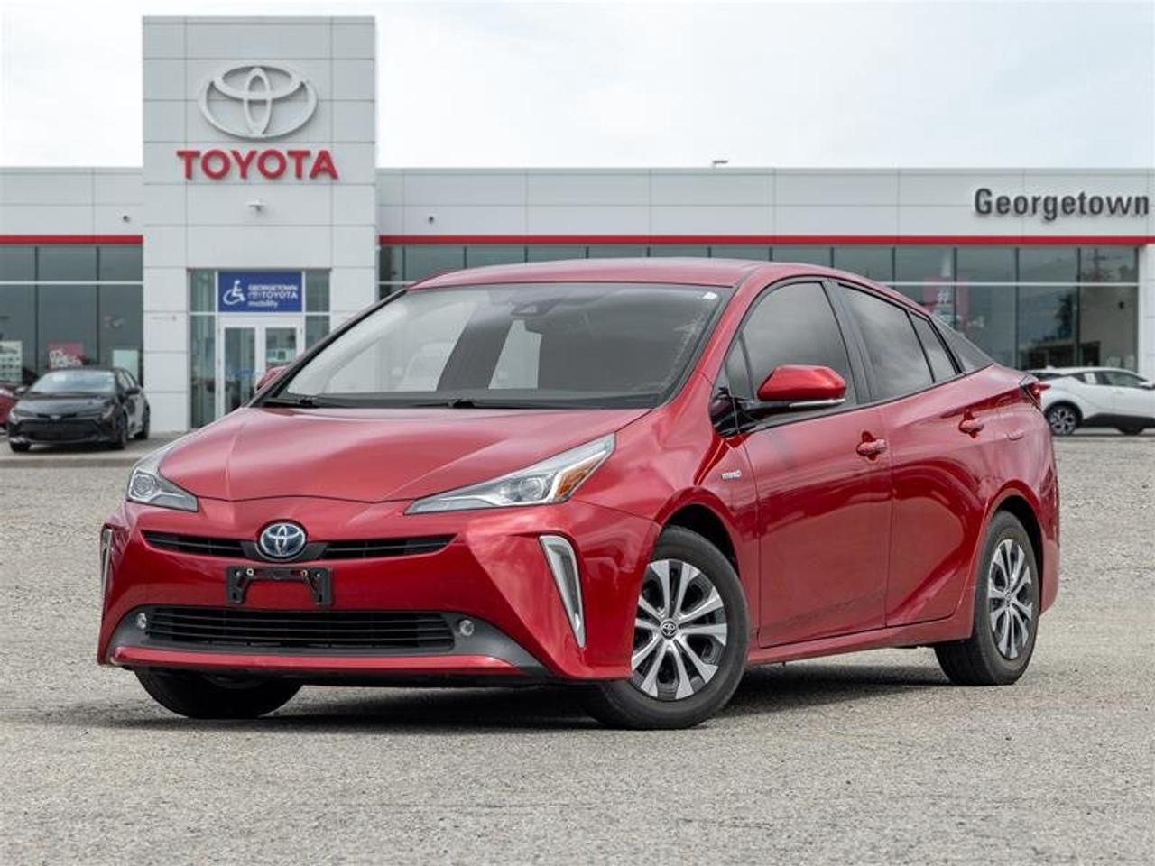 Used 2020 Toyota Prius Technology AWD-e CVT Heated Front Seats| Heated Steering Wheel| Backup Camera| Navi| Wireless Charging| AWD-e for sale in Georgetown, ON