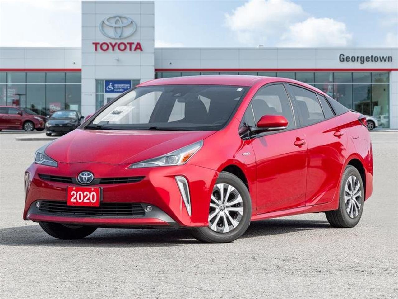 Used 2020 Toyota Prius Technology AWD-e CVT Heated Front Seats| Heated Steering Wheel| Backup Camera| Navi| Wireless Charging| AWD-e for sale in Georgetown, ON