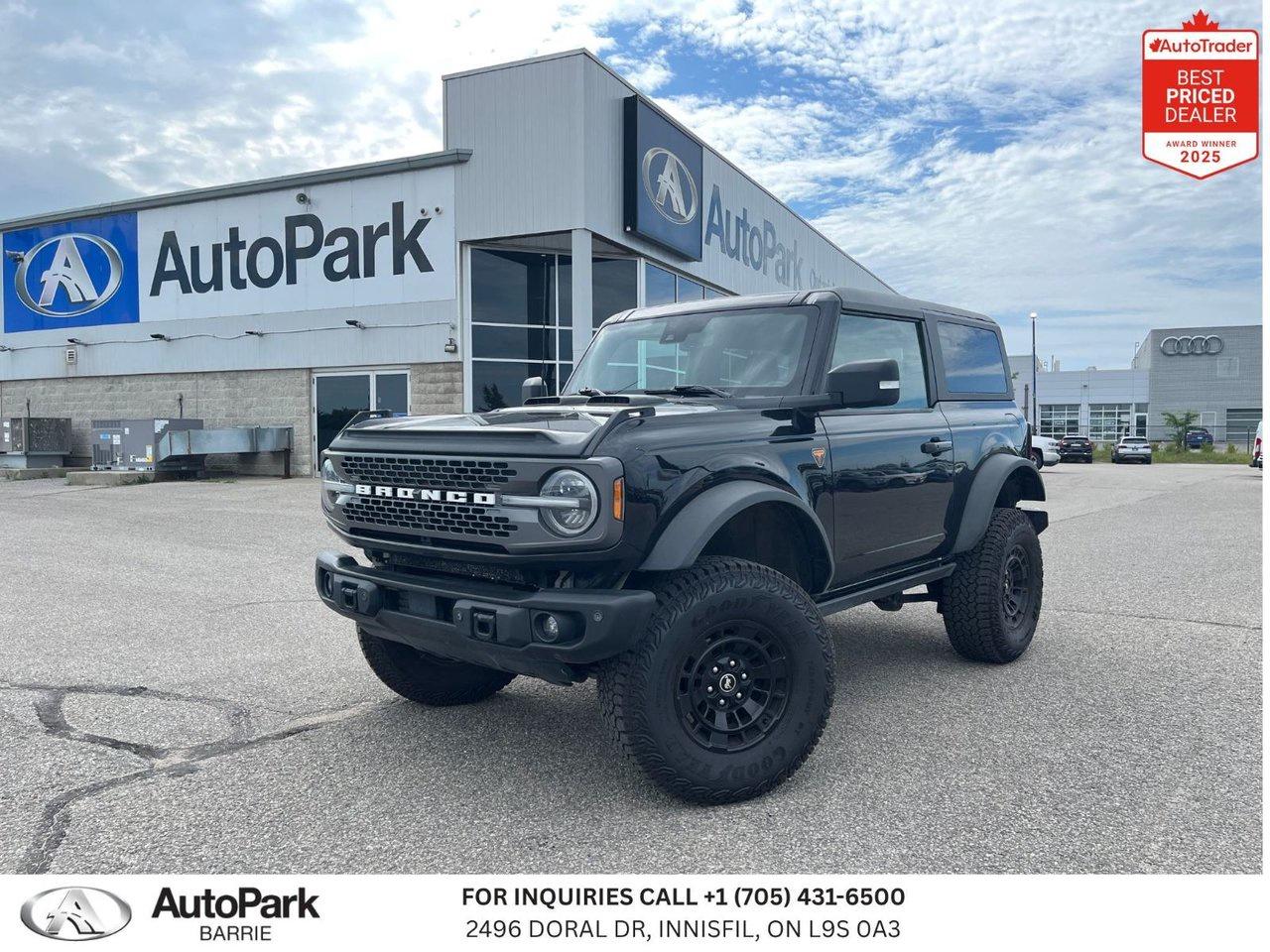 Used 2022 Ford Bronco Badlands 2 Door Advanced 4x4 for sale in Innisfil, ON