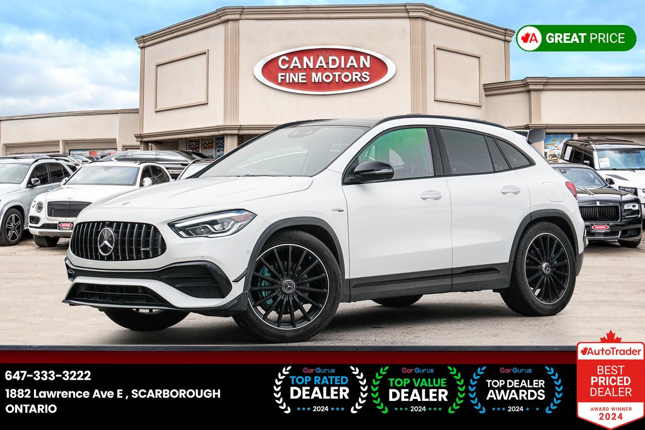 2021 Mercedes-Benz GLA AMG GLA 35 | CLEAN CARFAX | PANO | NAVI|RED STITCH - Photo #1