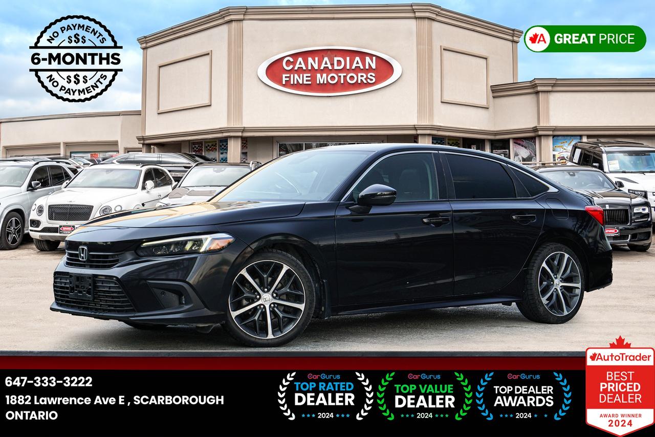 2024 Honda Civic Touring |NAVI|SUNROOF|CAM|LDW|BSM| - Photo #1