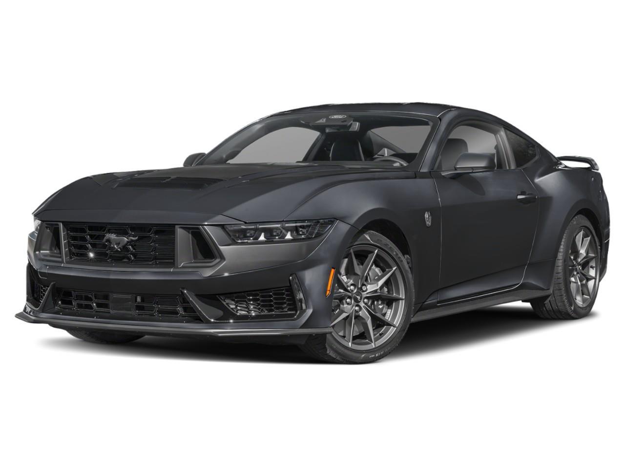 <p>Get ready to unleash the power of the 2026 Ford Mustang Dark Horse Fastback, a striking masterpiece in a rich black hue with rear-wheel drive designed to thrill driving aficionados. This coupe promises exhilarating performance and extraordinary handling, featuring a Dark Horse Handling Package with adjustable strut top mounts, Shadow Black Performance rear spoiler, and a revised chassis tuning that sets it apart.</p><p>Step inside and relish the refined Black/Blue climate-controlled bucket seats with unique blue accents, providing heating and cooling options for both driver and front passenger. The interior radiates sophistication with Premier Trim and Colour Accent Group, punctuated by a leather-wrapped, heated steering wheel and a titanium anodized blue shift knob.</p><p>Tech-savvy innovations are at the forefront with a 10-speed SelectShift automatic transmission, a state-of-the-art navigation system, and smart device integration. Safety is prioritized with lane assist, adaptive cruise control, parking sensors, and an active anti-theft system to keep your adventures secure.</p><p>This powerful beast, fitted with the MagneRide Damping System and premium tires, is perfect for thrill-seekers and driving enthusiasts eager to revel in every ounce of horsepower. Contact Summit Ford today to learn more about the new 2026 Ford Mustang Dark Horse Fastback and make it yours.</p>