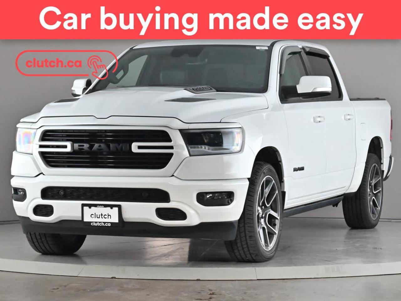 Brake Assist, Power Running Boards, Bed-Rail Protectors and more!<br> <br>Clutch is the largest online used car retailer in Canada, delivering a seamless, hassle-free car-buying experience to drivers everywhere. Shop thousands of used cars online, get the right one delivered to your door, and enjoy peace of mind with our 10-Day Money-Back Guarantee. How sweet is that? To learn more, visit clutch.ca.<br> <br>The top features for this car include:<br> <br>Electric Parking Brake<br>Brake Assist<br>Power Running Boards<br>Bed-Rail Protectors<br>Auto Dimming Rearview Mirror<br>Front Heated Seats<br>Ventilated Front Seats<br>Power Lumbar Support<br>Folding Rear Seats<br>Climate Control<br>Dual Zone Front Climate Control<br>Rear Climate Vents<br>Premium Sound System<br>Speed-Sensitive Volume<br>Bluetooth Music<br>Touchscreen Display<br>GPS Navigation<br>Cruise Control<br>Integrated Garage Door Opener<br>12V Outlet<br>Hands Free Device Connectivity<br>Apple CarPlay<br>Android Auto<br>USB Input<br>Keyless Entry<br>Push Button Start<br>Passive Keyless Entry<br>Keyfob Remote Start<br>Power Folding Exterior Mirrors<br>Forward Collision Mitigation<br>Heated Steering Wheel<br>Trailer Brake Controller<br>One-Touch Windows<br>Rain Sensing Wipers<br>Rear Window Defroster<br>Panoramic Sunroof<br>Hill Assistance<br>Automatic High Beams<br>Parking Sensors<br>Rear Parking Sensors<br>Power Driver Seat<br>Rear View Camera<br> <br>Seamless home delivery - Delivery to your door in a matter of days. Available on select packages.<br> <br>Try it out for 10 days - If you do not like it, we will take it back. <br> <br>Quality assured - All cars go through our rigorous 210-point inspection and reconditioning process.<br> <br>Peace of mind - Warranty and protection plans available.<br> <br>Haggle-free - No haggling or hard sells.<br> <br>100% Transparency - Full inspection reports on every car, including high-res photography and a free Carfax report.<br> <br>Listed price is for cash purchase only and does not include taxes, Shipping Fees (if applicable), Delivery Fees (if applicable), government licensing fees.<br> <br>Previous Provincial Registrations:<br>Ontario<br> <br>Stock # 115956