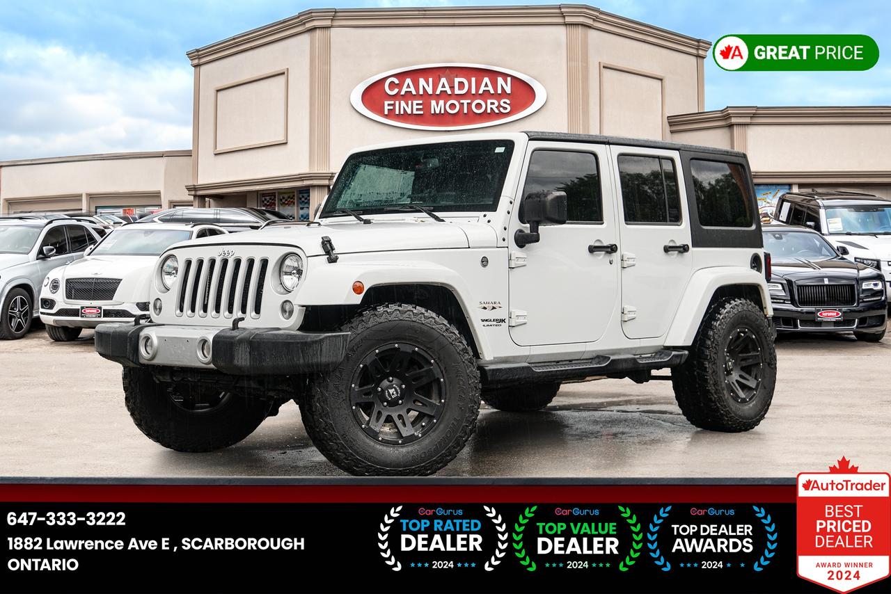 2018 Jeep Wrangler Sahara 4WD|TOP-OFF ROOF|LEATHER INT |BLUETOOTH| - Photo #1