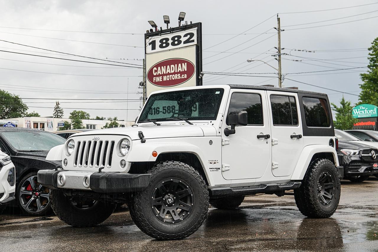 2018 Jeep Wrangler Sahara UNLIMITED 4WD|TOP-OFF ROOF|LEATHER INT | Photo