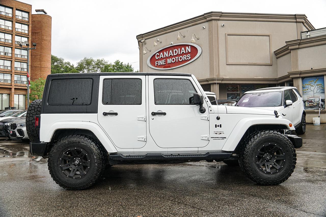 2018 Jeep Wrangler Sahara UNLIMITED 4WD|TOP-OFF ROOF|LEATHER INT | Photo3