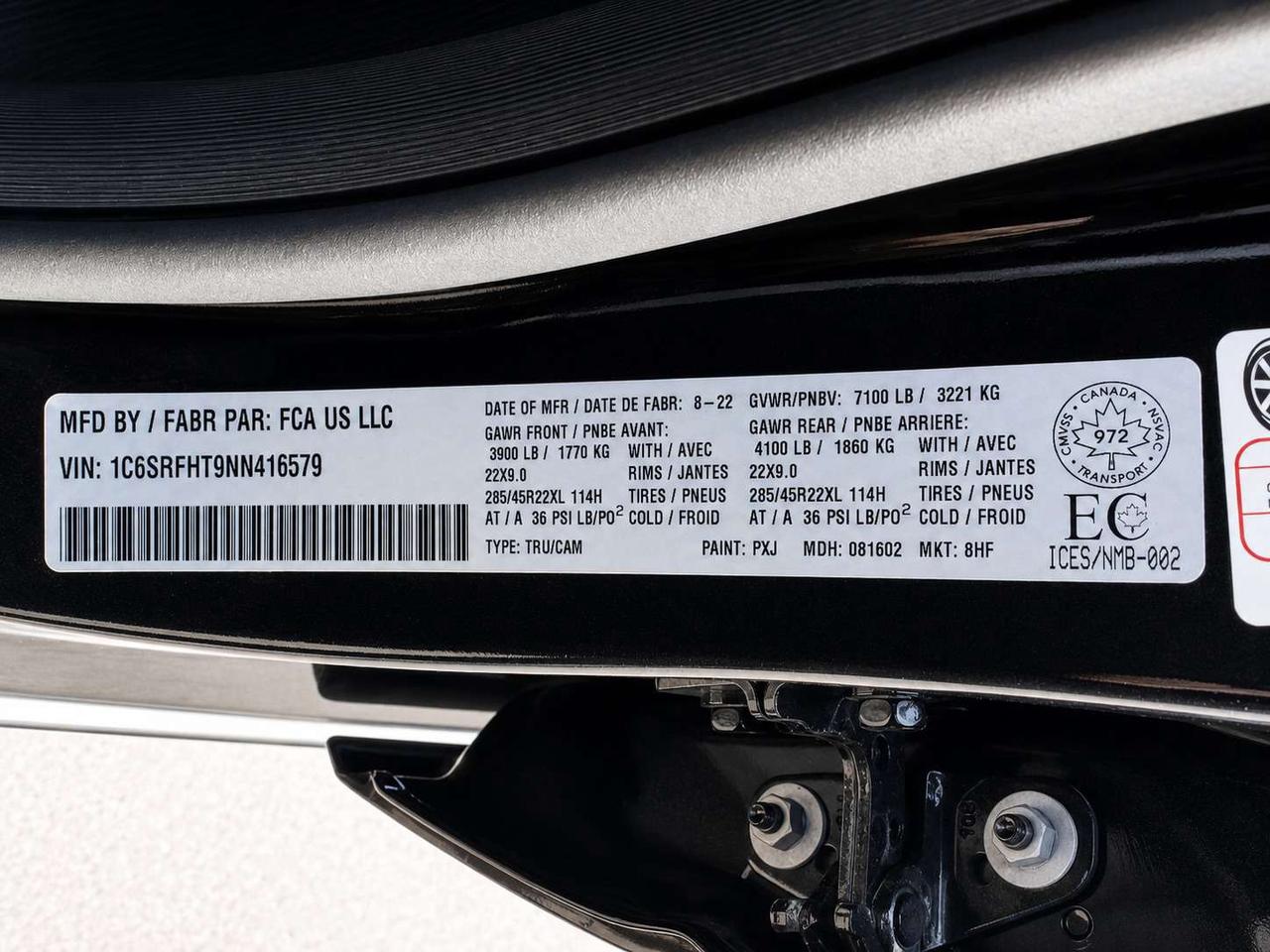 2022 RAM 1500 Limited | Vented Leather | 12" NAV | 3.92 | 4X4 Photo