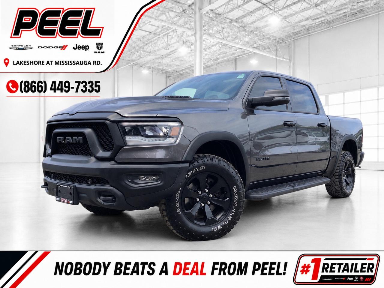 Used 2024 RAM 1500 Rebel Night V8 | Vented Leather | Panoroof | 4X4 for sale in Mississauga, ON