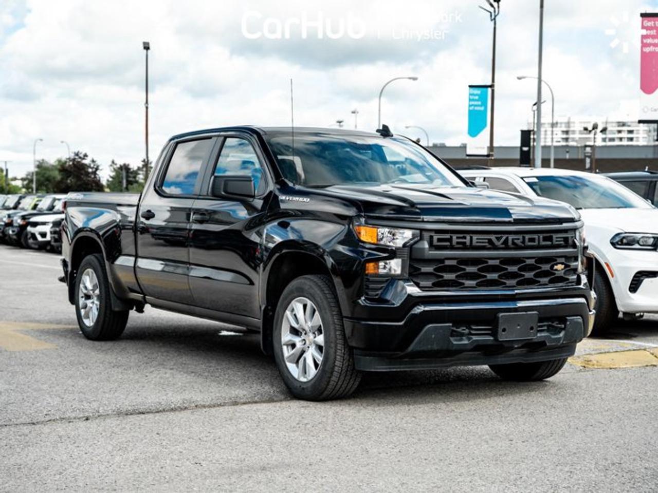 2024 Chevrolet Silverado 1500 4WD Crew Cab 157" Custom Apple CarPlay & Android Auto 6-Speaker Audio System Wi-Fi Hotspot Remote Start Photo2