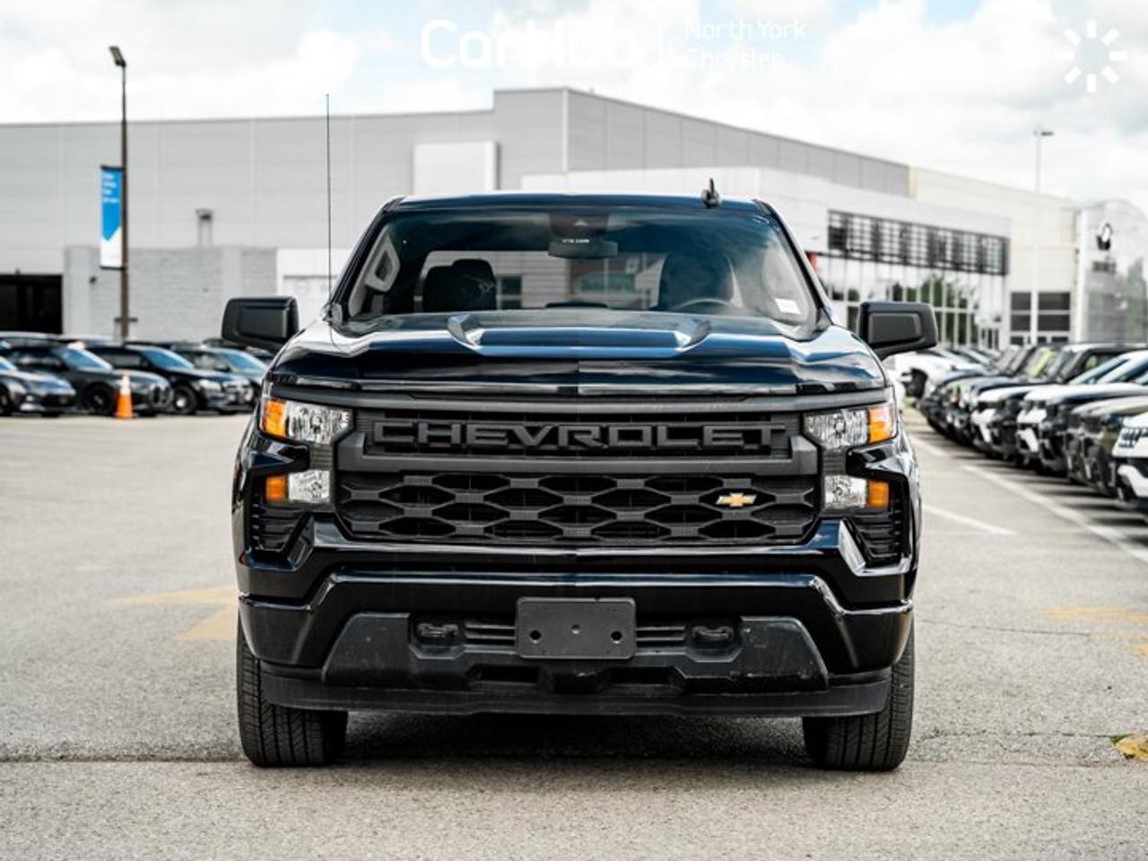 2024 Chevrolet Silverado 1500 4WD Crew Cab 157" Custom Apple CarPlay & Android Auto 6-Speaker Audio System Wi-Fi Hotspot Remote Start Photo1