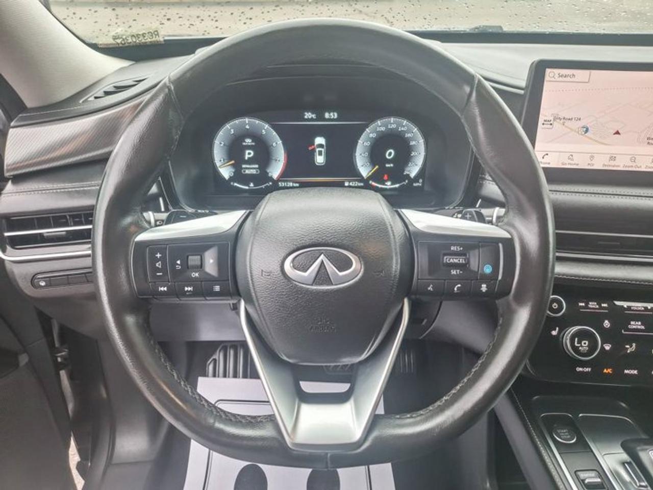 2024 Infiniti QX60 LUXE AWD | Leather | Sunroof | Nav | 360 Camera | Intelligent Cruise | Heated Wheel + Seats & More ! Photo