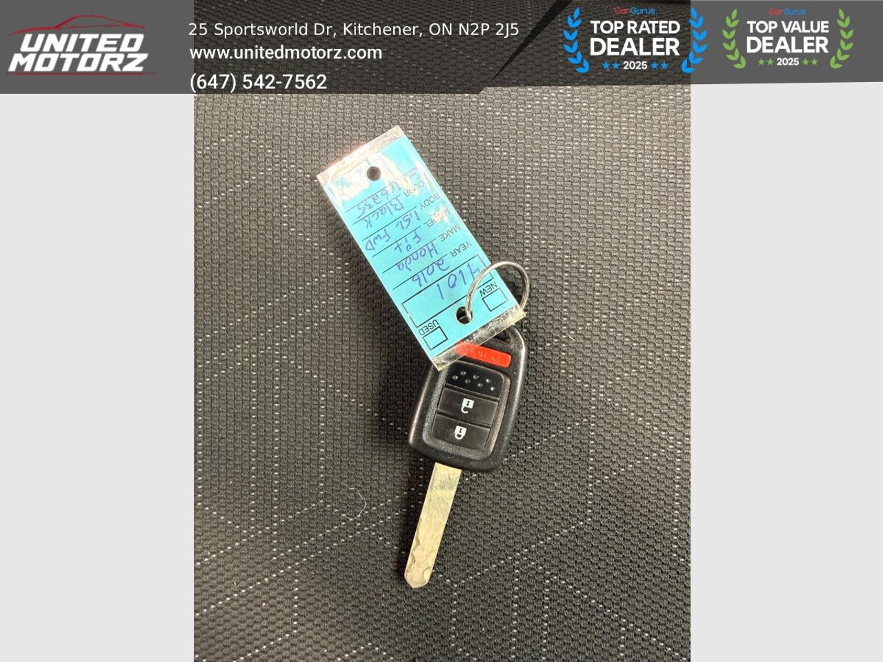 2016 Honda Fit EX FWD 1.5L~ SAFETY CERTIFIED~ 19 Servi Photo