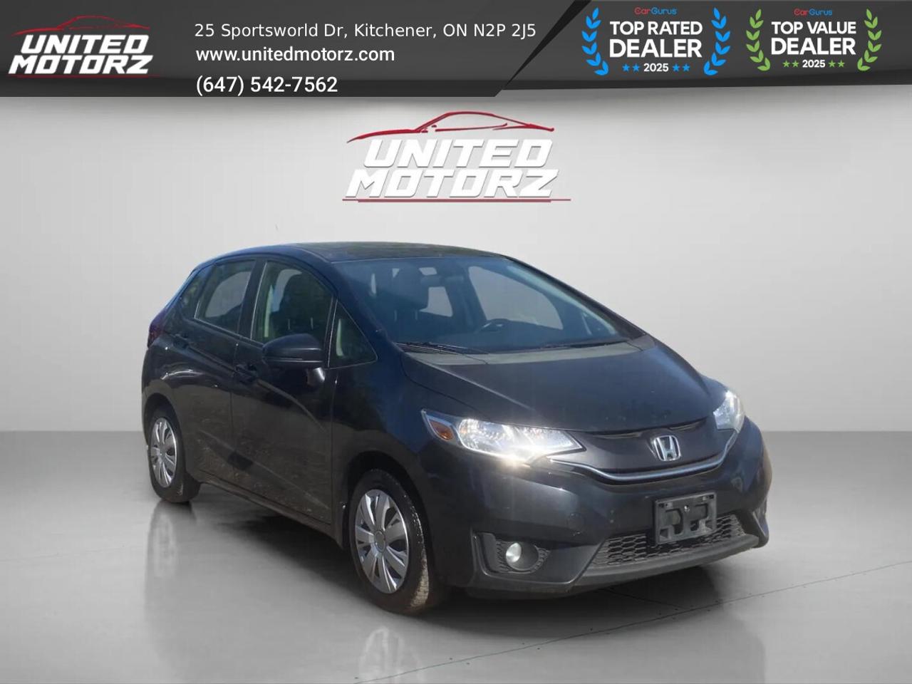 2016 Honda Fit EX FWD 1.5L~ SAFETY CERTIFIED~ 19 Servi Photo