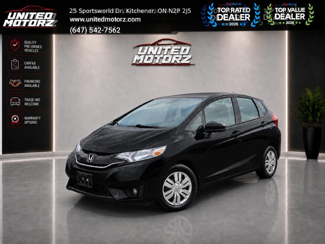 2016 Honda Fit EX FWD 1.5L~ SAFETY CERTIFIED~ 19 Servi Photo