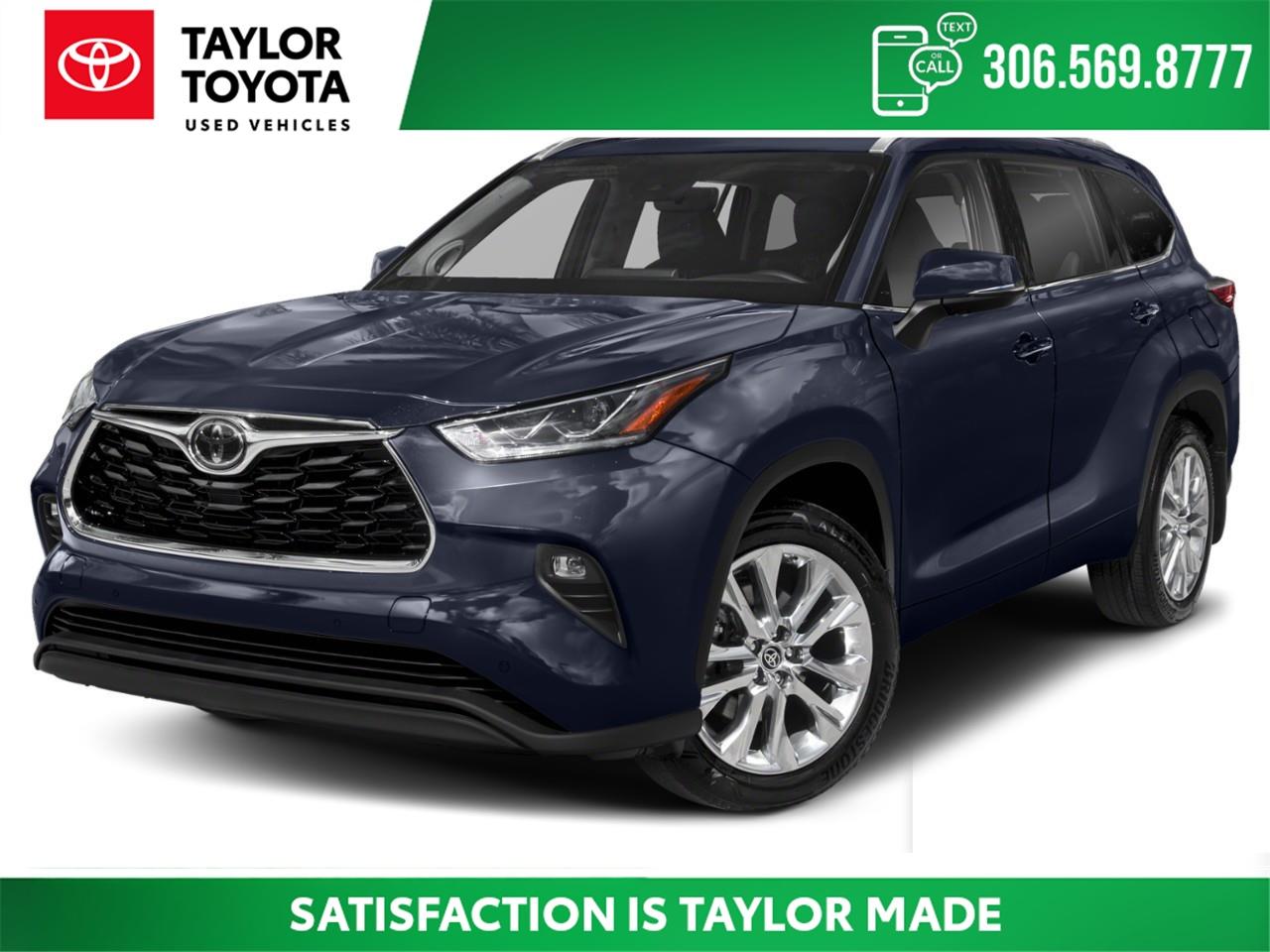 Used 2022 Toyota Highlander LIMITED for sale in Regina, SK