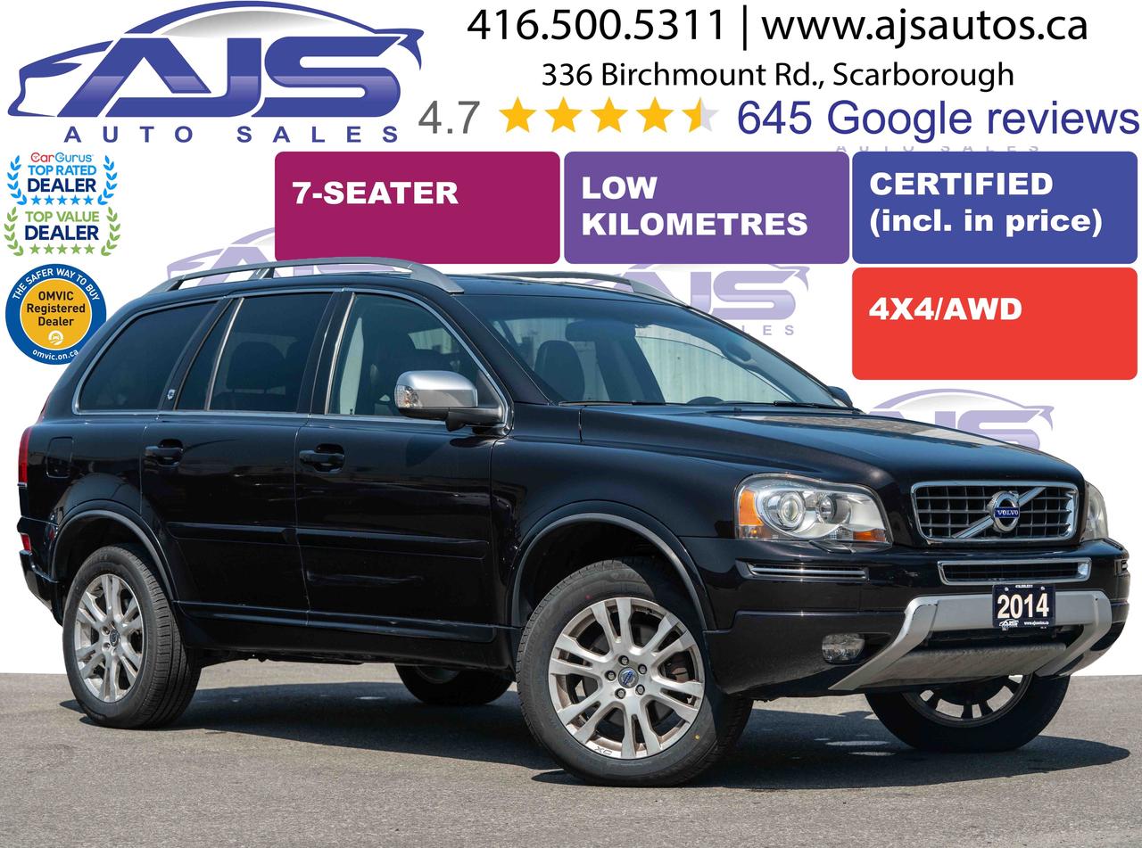 3.2L I6 240HP, CERTIFIED (incl. in price), Sunroof, Power and Memory Seats, Backup Camera, Heated Seats, NAV, AC, Bluetooth, Auto, Volvo quality, No rust, CarFax available, Cruise control, 7   color display, Dual-zone auto climate control, Intelligent Key system, Steering wheel audio controls, Power mirrors, windows and locks, Auto up/down feature for windows and much much more   ..<br><br>Lots of SUVs (in different colors     BLACK, GREY, BLUE, WHITE) in our INVENTORY TO CHOOSE FROM!  Please call and ask us for further details or the full list of cars. CALL US, we may have others IN STOCK that are NOT ADVERTISED.<br><br>Buy with confidence from an OMVIC & UCDA registered dealer. Since 2018 AJS Auto Sales has been serving the local communities of the Greater Toronto Area and national customers across Canada! <br>To understand how much we value your customer experience, please check out our excellent Google reviews at: <br><a href=https://www.google.com/maps/place/AJS>https://www.google.com/maps/place/AJS</a> Auto Sales/@43.6993233,-79.2654427,17z/data=!4m8!3m7!1s0x89d4cef37bcd2529:0x8492fd0d88ffef96!8m2!3d43.6993233!4d-79.2654427!9m1!1b1!16s/g/11hd5bcgg9?entry=ttu<br><br>All-in pricing (plus HST and licensing). All cars sold CERTIFIED for the posted price (unless otherwise noted). All of our CERTIFIED vehicles come with: a thorough certification inspection, a free CarFax and a 90-day free Sirrus/XM subscription/trial (if vehicle is equipped).<br><br>Financing & third-party warranty available, all credit types are acceptable (bankruptcy, divorce, new Canadian, self-employed, student)     we can get a deal done for you! Apply through our secure online credit application process at: <a href=http://www.ajsautos.ca/financing/>http://www.ajsautos.ca/financing/</a><br><br>We specialize in all types and brands of vehicles! Whether you need a small sedan or hatchback, small to large SUVs, or even ex-police vehicles, we have something for you! And if there is nothing in our stock that appeals to you, let us know - we can find what you   re looking for! Check out our brokerage service at: <a href=https://www.ajsautos.ca/brokerage-services/>https://www.ajsautos.ca/brokerage-services/</a><br><br>We consider all trades, even if you have to tow it in! <br><br>A basic detail is included when the vehicle is sold. At your request, for a charge for $249 (plus HST), we perform a sanitized, luxurious detailing of the interior of your new purchase.<br><br>A family-run dealership that specializes in quality pre-owned vehicles! <br><br>AJS Auto Sales, 416 . 500 . 5311, www.ajsautos.ca.<br><br>Note: AJS Auto Sales reserves the right to refuse a cash payment.<br><br>Note: Stock photos may have been used for this ad     representing year, make, model, options and color. <br><br>Note: AJS does not warrant or guarantee the Ontario safety certificate they provide will pass inspection in other CDN provinces or US states. Purchasers are responsible for non-Ontario inspections/safety certifications and resulting work required.<br><br>Note: All AJS vehicle photos, are the intellectual property of AJS Auto Sales, its subsidiaries and its agents and cannot be used without the express prior written consent of AJS Auto Sales. <br>