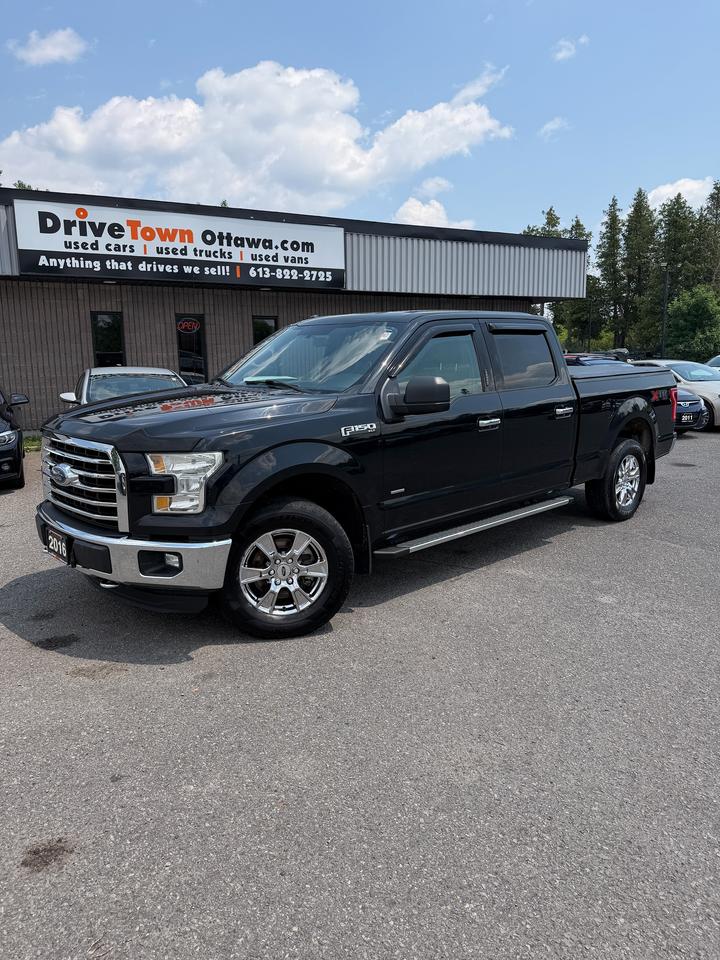 <p>2016 FORD F-150 XLT CREW CAB BLACK - CLEAN, TOUGH & READY TO WORK!</p><p>VERY CLEAN - SHARP LOOKING F-150 XLT WITH A SMOOTH, COMFORTABLE & CONFIDENT DRIVE!</p><p>CREW CAB DESIGN - SPACIOUS INTERIOR WITH PLENTY OF ROOM FOR WORK, FAMILY OR EVERYDAY USE!</p><p>XLT TRIM WELL EQUIPPED WITH PRACTICAL FEATURES INCLUDING BACKUP CAMERA, BLUETOOTH, CRUISE CONTROL, POWER WINDOWS, POWER LOCKS & COMFORTABLE INTERIOR!</p><p>PERFECT FOR WORK, HAULING, CONTRACTORS, FAMILY USE OR ANYONE LOOKING FOR A PRACTICAL FULL-SIZE TRUCK!</p><p>EASY FINANCING AVAILABLE!</p><p>ADVERTISED PRICE IS OUR FINANCE PRICE.</p><p>DRIVETOWNOTTAWA.COM - COME VISIT US / VENEZ NOUS VISITER!</p><p>TAXES AND LICENSING EXTRA. SEE DRIVETOWNOTTAWA.COM FOR CASH PRICE. FINANCING CHARGES APPLY, INCLUDING BANK FEES, PPSA AND INTEREST. QUEBEC SAFETY FEE APPLICABLE.</p>
