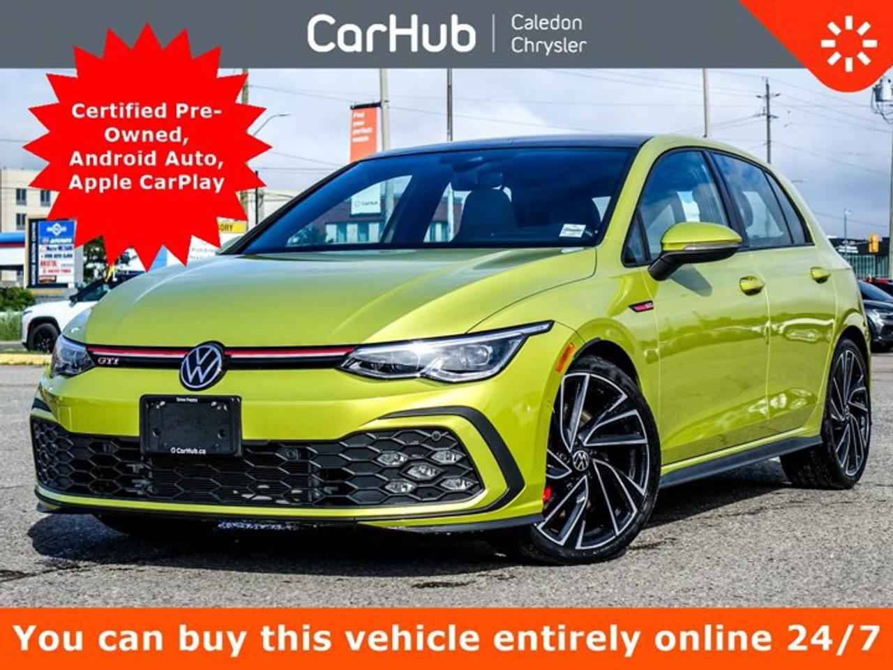 2022 Volkswagen Golf GTI Performance Sunroof Lane Assist Navigation Ventilated Front Seats Photo0