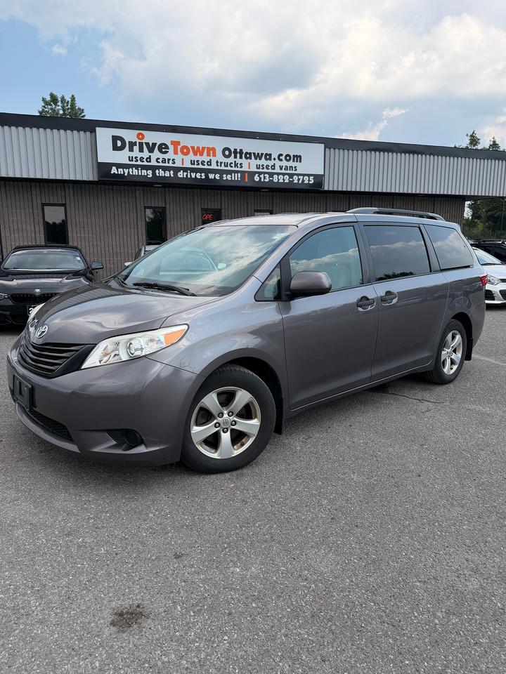 <p>2016 TOYOTA SIENNA L 7-PASSENGER - SPACIOUS, PRACTICAL & READY FOR THE FAMILY!</p><p>VERY CLEAN - GREAT LOOKING SIENNA WITH A SMOOTH, COMFORTABLE & CONFIDENT DRIVE!</p><p>3.5L V6 ENGINE + FRONT WHEEL DRIVE - STRONG, PRACTICAL & GREAT FOR DAILY DRIVING, FAMILY USE OR LONGER TRIPS!</p><p>7-PASSENGER SEATING WITH A SPACIOUS INTERIOR, GREAT CARGO ROOM AND THE PRACTICALITY YOU EXPECT FROM A TOYOTA MINIVAN!</p><p>L TRIM WELL EQUIPPED WITH PRACTICAL FEATURES INCLUDING BACKUP CAMERA, BLUETOOTH, CRUISE CONTROL, POWER WINDOWS, POWER LOCKS & COMFORTABLE FAMILY-FRIENDLY INTERIOR!</p><p>PERFECT FOR FAMILIES, COMMUTING, ROAD TRIPS, WORK USE OR ANYONE NEEDING A RELIABLE AND PRACTICAL 7-PASSENGER VEHICLE!</p><p>EASY FINANCING AVAILABLE!</p><p>ADVERTISED PRICE IS OUR FINANCE PRICE.</p><p>DRIVETOWNOTTAWA.COM - COME VISIT US / VENEZ NOUS VISITER!</p><p>TAXES AND LICENSING EXTRA. SEE DRIVETOWNOTTAWA.COM FOR CASH PRICE. FINANCING CHARGES APPLY, INCLUDING BANK FEES, PPSA AND INTEREST. QUEBEC SAFETY FEE APPLICABLE.</p>