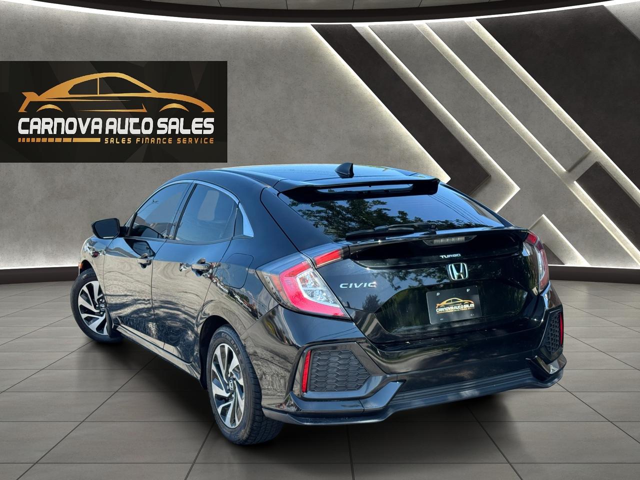 2017 Honda Civic LX Hatchback+ONE OWNER+CLEAN CARFAX Photo