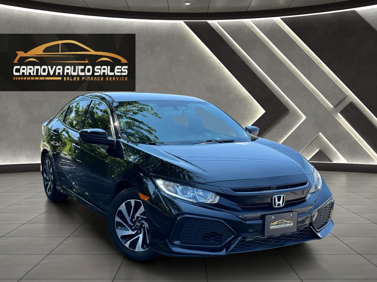 2017 Honda Civic LX Hatchback+ONE OWNER+CLEAN CARFAX Photo