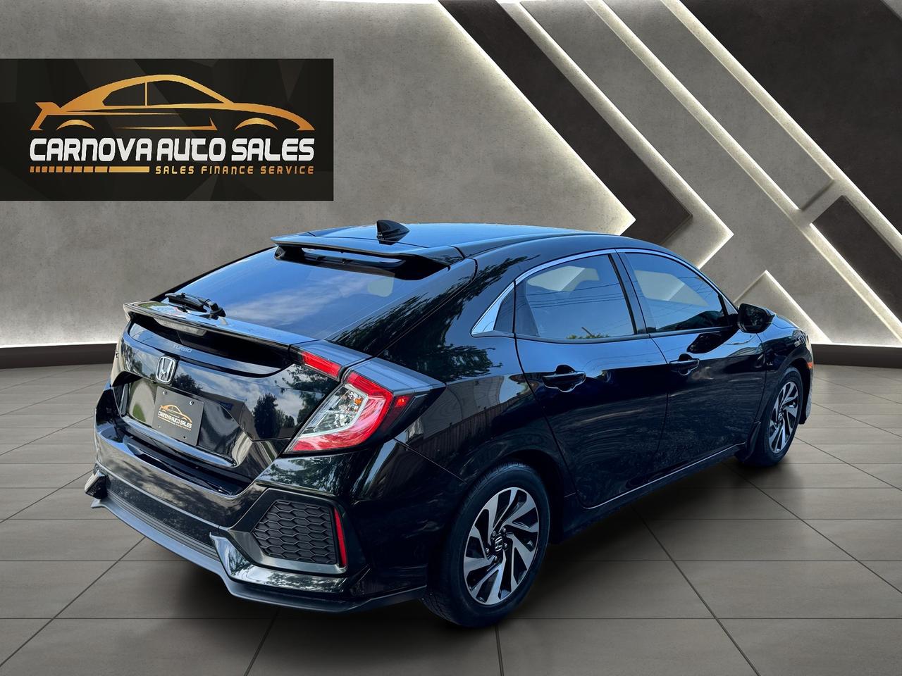 2017 Honda Civic LX Hatchback+ONE OWNER+CLEAN CARFAX Photo