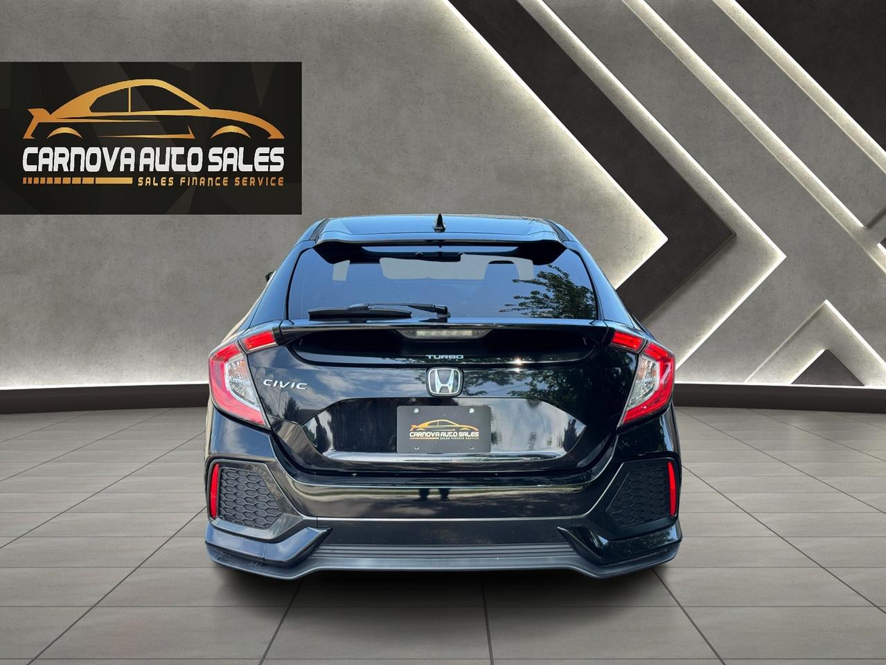 2017 Honda Civic LX Hatchback+ONE OWNER+CLEAN CARFAX Photo4