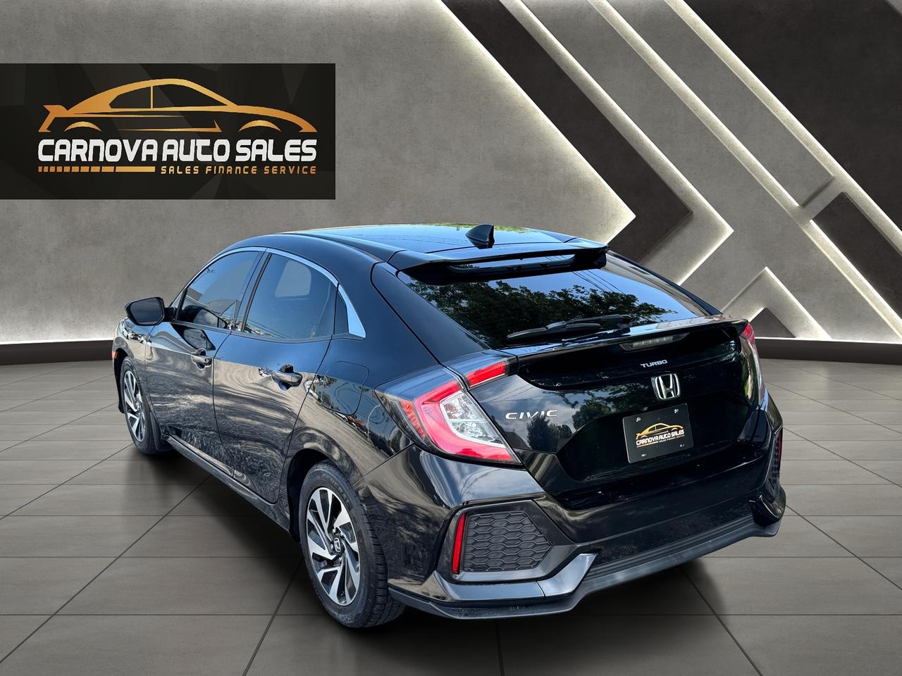 2017 Honda Civic LX Hatchback+ONE OWNER+CLEAN CARFAX Photo