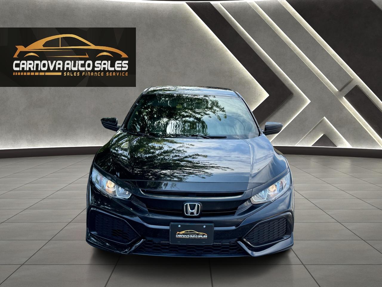 2017 Honda Civic LX Hatchback+ONE OWNER+CLEAN CARFAX Photo