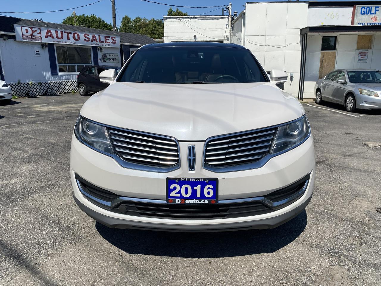 2016 Lincoln MKX Reserve/NO Accidents/AWD/Leather/PanoRoof/Navi/Cam Photo2