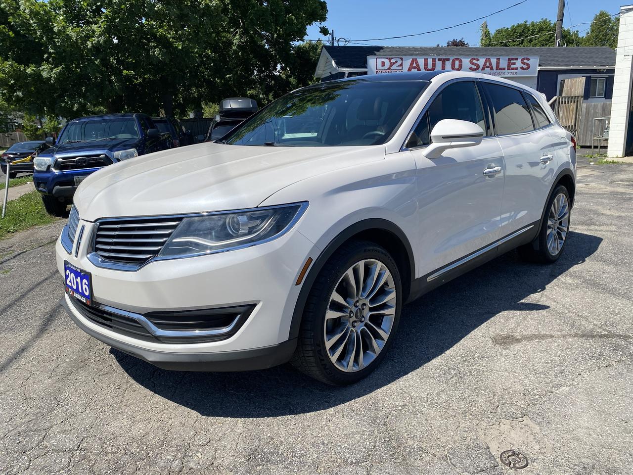 2016 Lincoln MKX Reserve/NO Accidents/AWD/Leather/PanoRoof/Navi/Cam Photo0