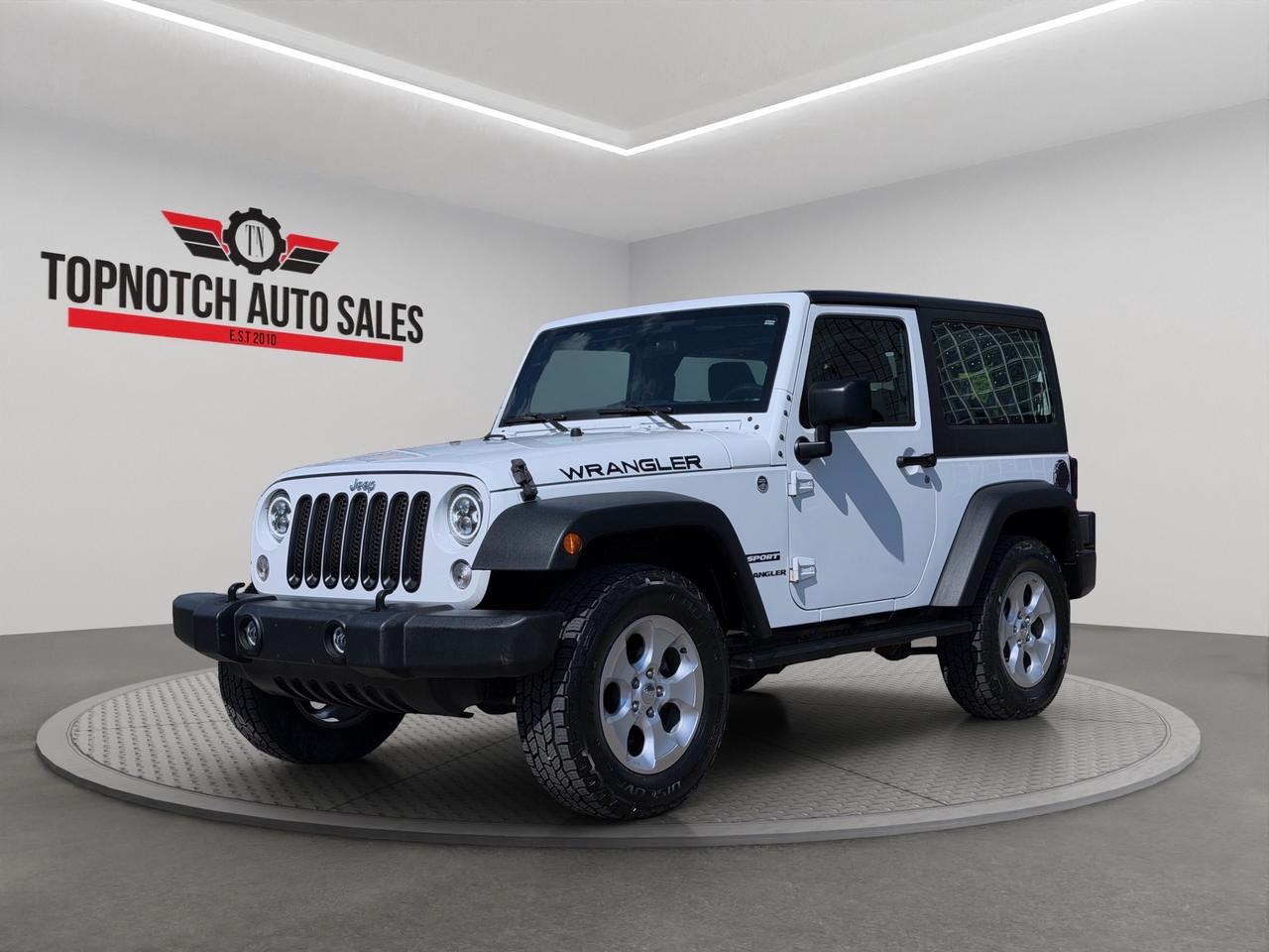 Used 2015 Jeep Wrangler 4WD 2dr Sport for sale in North York, ON