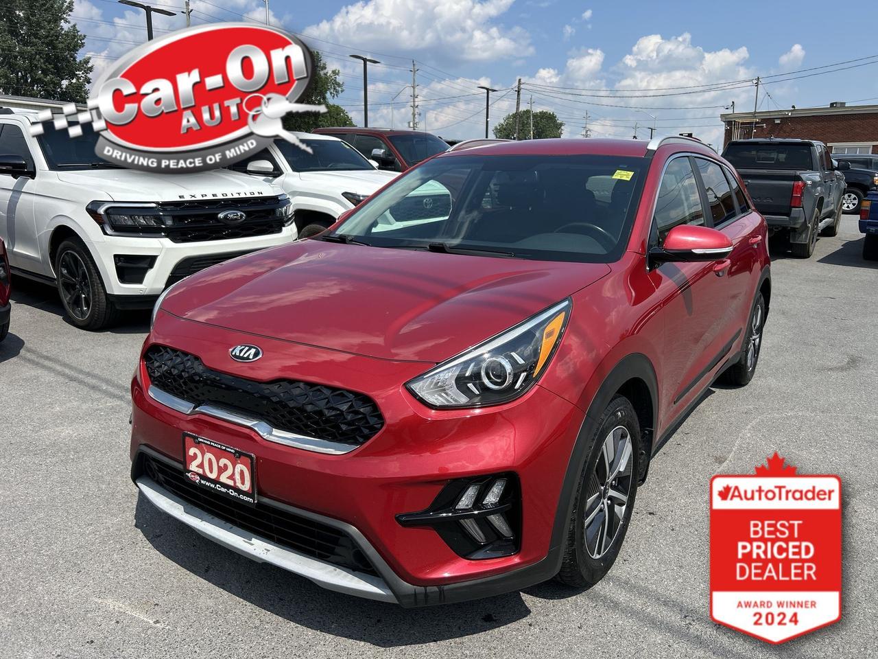 2020 Kia NIRO HYBRID EX | HTD LEATHER | CARPLAY | ALLOYS | A/C Photo