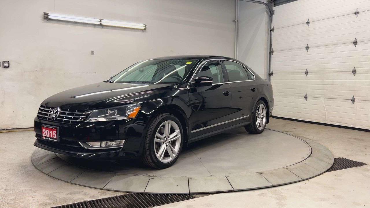 2015 Volkswagen Passat HIGHLINE | LOW KMS! | HTD LEATHER | SUNROOF | NAV Photo