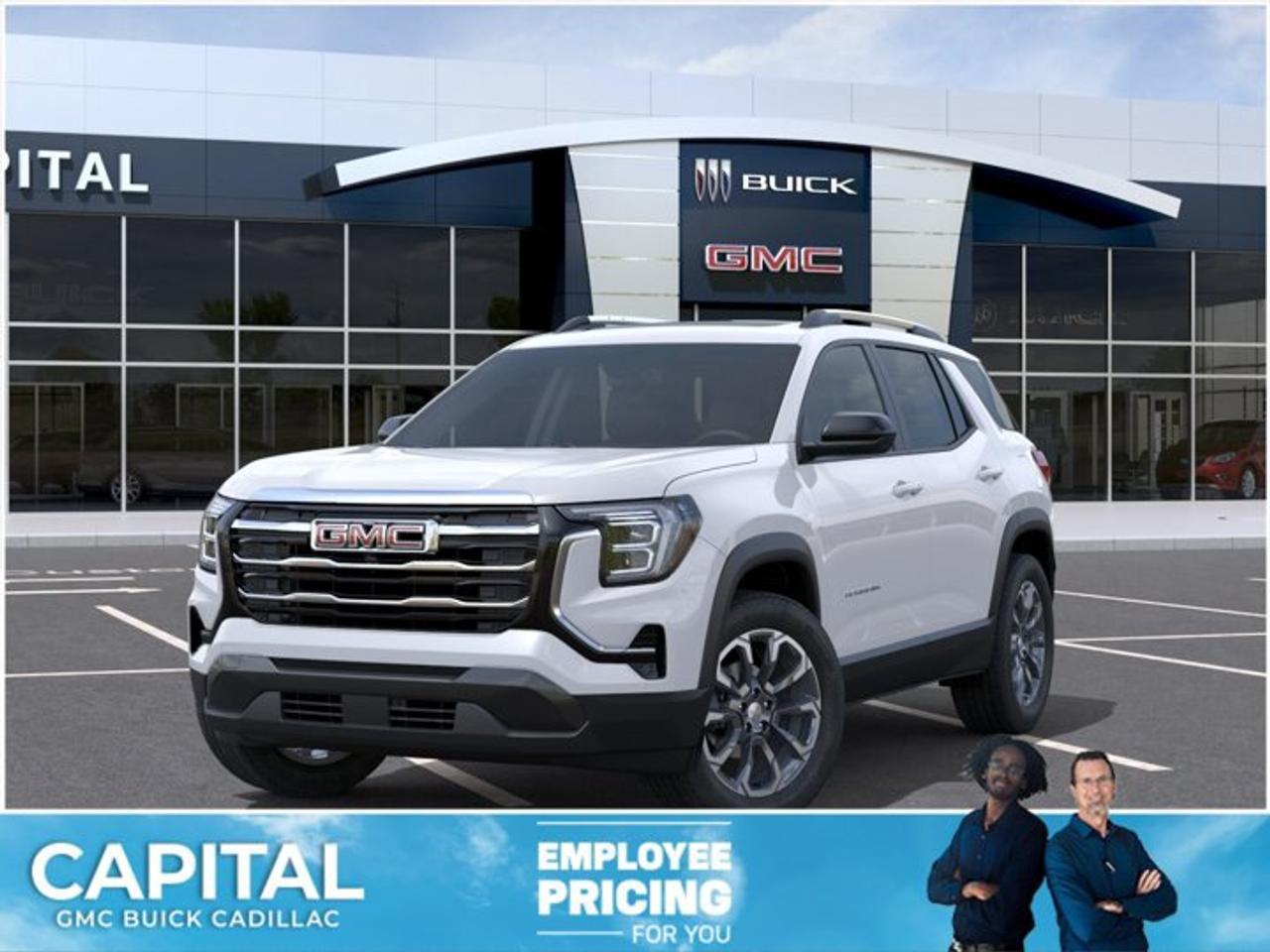 This 2026 GMC Terrain in Summit White is equipped with AWD and Turbocharged Gas I4 1.5L/-TBD- engine.Check out this vehicles pictures, features, options and specs, and let us know if you have any questions. Helping find the perfect vehicle FOR YOU is our only priority.P.S...Sometimes texting is easier. Text (or call) 306-801-9090 for fast answers at your fingertips!Dealer License #914248Disclaimer: All prices are plus taxes & fees. See dealer for Details. Dealer Permit # 914248 See dealer for Details.