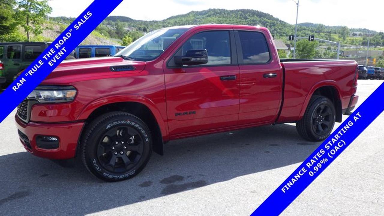 Big Horn 4x4 Quad Cab 64 Box, 8-Speed Automatic w/OD, Gas/Electric V-6 3.6 L/220