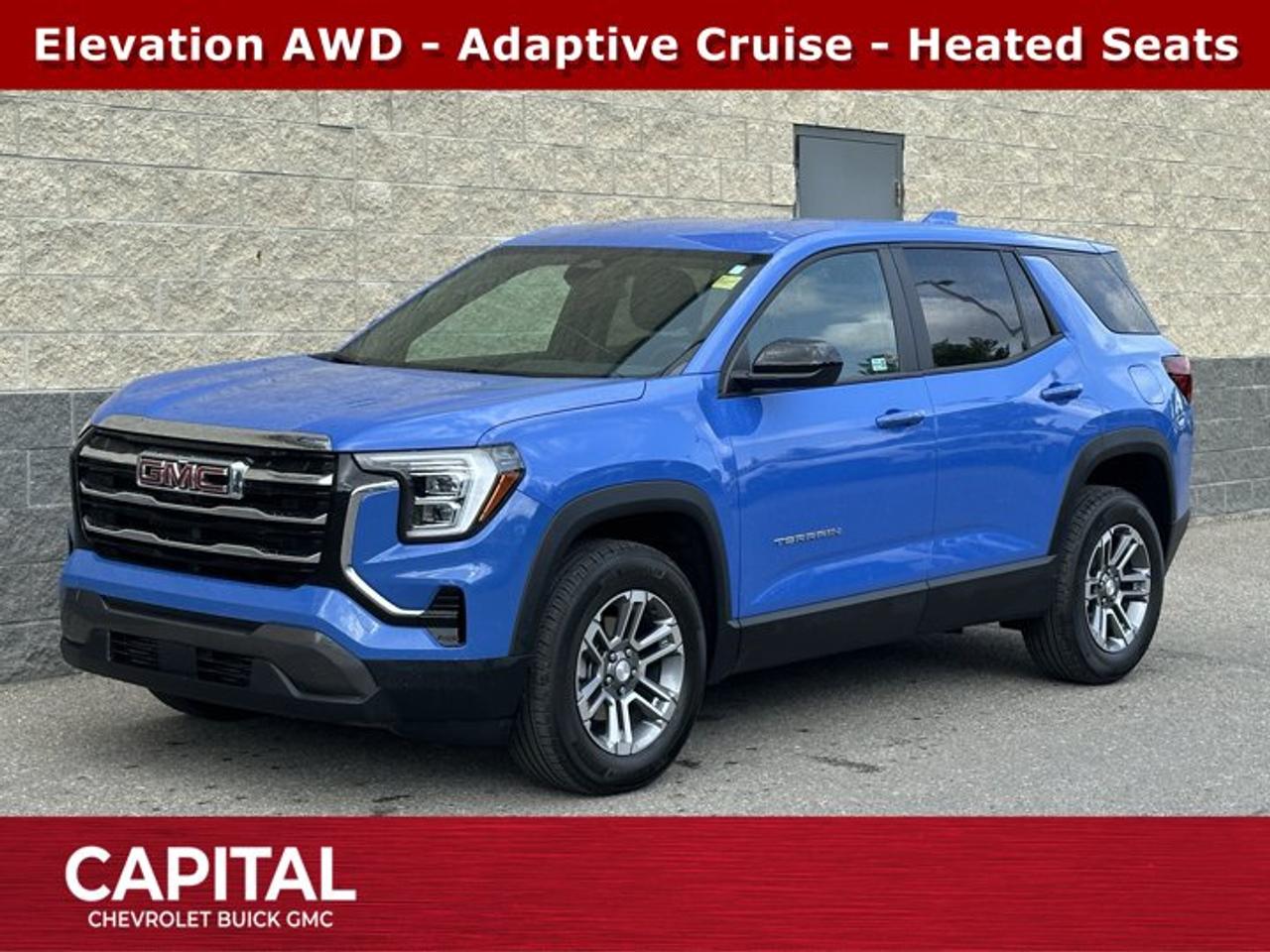 Recent Arrival!Ask for the Internet Department for more information or book your test drive today! Call 403-256-4960 for fast answers at your fingertips! Disclaimer: All prices are plus taxes. See dealer for details. AMVIC Licensed Dealer # B2020028.2025 Terrain 8-Speed Automatic with Overdrive AWD Terrain Elevation, AWD, 6-Speaker Audio System Feature, Air Conditioning, Driver & Front Passenger Heated Seats, Preferred Equipment Group 3SB, Wheels: 17 Grazen Metallic Machined Aluminum.