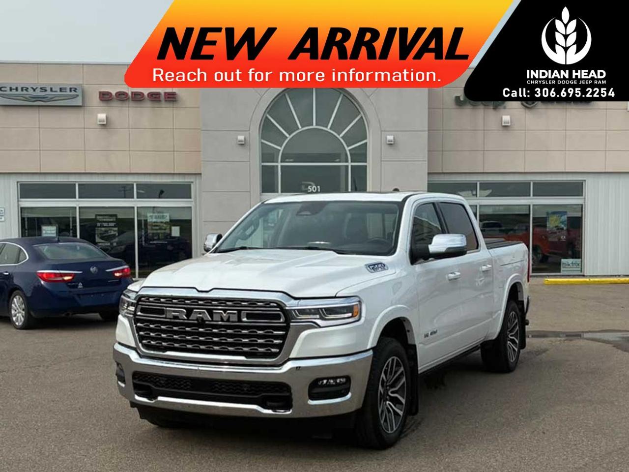 Used 2025 RAM 1500 LIMITED LONGHORN 4X4 CREW CAB 5'7