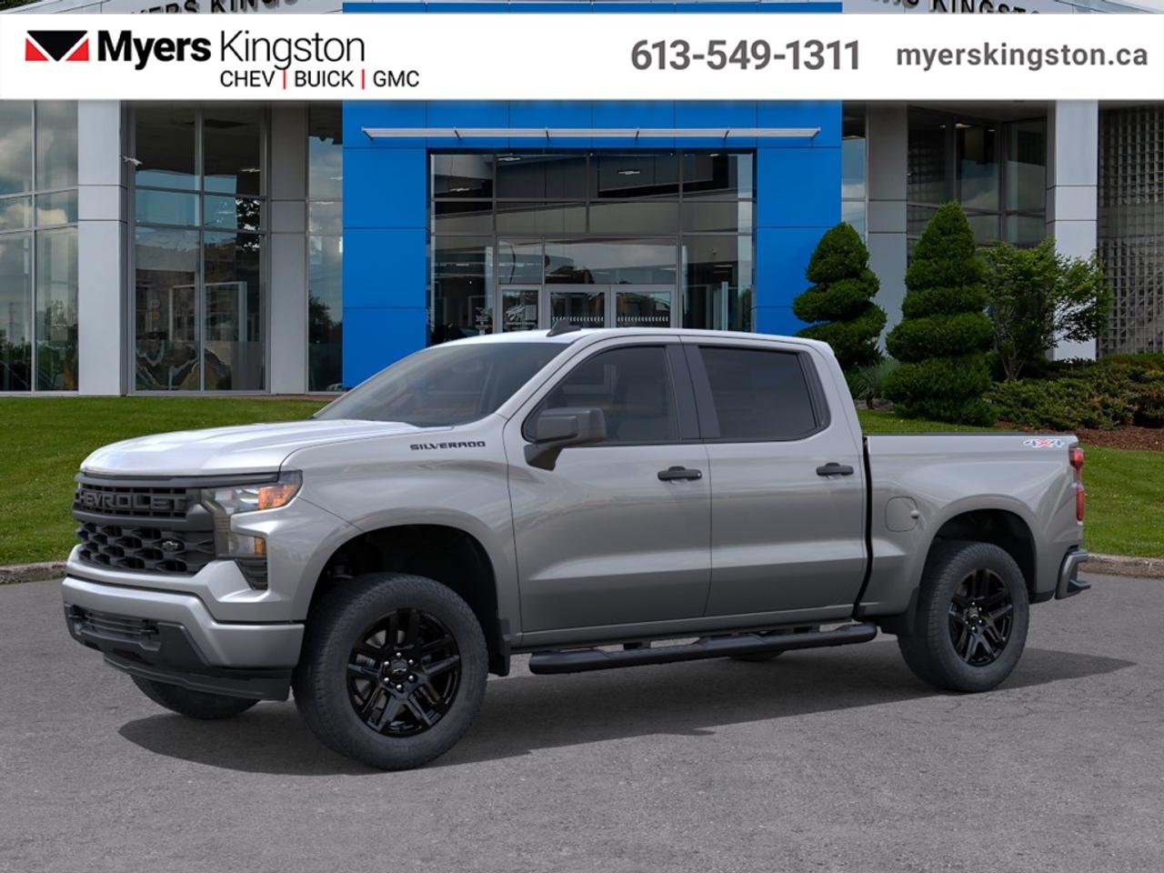 2026 Chevrolet Silverado 1500 Custom  - Assist Steps - $398 B/W Photo1