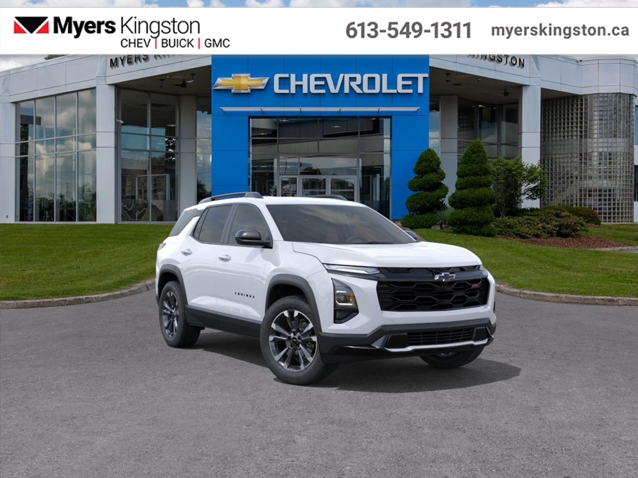 This stylish crossover makes a lasting impression with its bold grille designs and distinctive lighting that illuminate your path with contemporary flair.<br> <br>From the outside, the 2027 Chevrolet Equinox presents a rugged yet refined silhouette, characterized by its sharp body lines, athletic proportions, and eye-catching wheel designs. The interior is a thoughtfully crafted space, boasting premium textures and a driver-centric layout that prioritizes both comfort and connectivity for every passenger. Perfectly balanced for the suburban commute or the open highway, this versatile crossover delivers a dependable and stylish ownership experience that feels right at home in any driveway.<br> <br>This Polar Wht Trico SUV has an Automatic transmission and is powered by a 1.5L 4 Cylinder Engine.<br><br> <br>To apply right now for financing use this link: <a href=https://www.taylorautomall.com/finance/apply-for-financing/ target=_blank>https://www.taylorautomall.com/finance/apply-for-financing/</a><br> <br/>4.99% financing for 84 months. Incentives expire 2026-08-31. See dealer for details. <br><br>HST, licensing, and Federal luxury tax (if applicable) are extra. <br><br> Come by and check out our fleet of 50+ used cars and trucks and 180+ new cars and trucks for sale in Kingston.  o~o