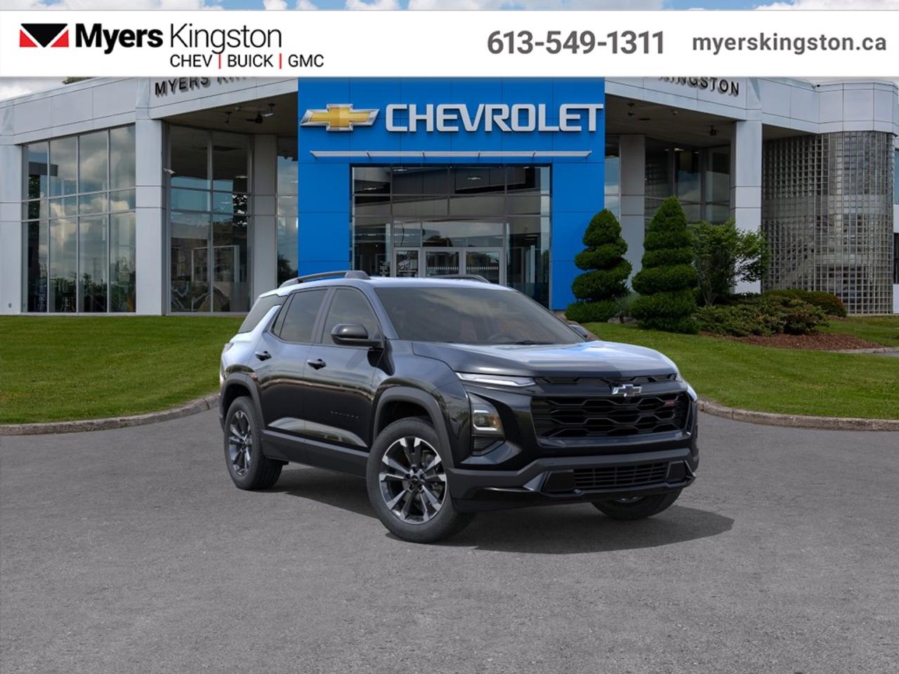 This stylish crossover makes a lasting impression with its bold grille designs and distinctive lighting that illuminate your path with contemporary flair.<br> <br>From the outside, the 2027 Chevrolet Equinox presents a rugged yet refined silhouette, characterized by its sharp body lines, athletic proportions, and eye-catching wheel designs. The interior is a thoughtfully crafted space, boasting premium textures and a driver-centric layout that prioritizes both comfort and connectivity for every passenger. Perfectly balanced for the suburban commute or the open highway, this versatile crossover delivers a dependable and stylish ownership experience that feels right at home in any driveway.<br> <br>This Mosaic Black Metallic SUV has an Automatic transmission and is powered by a 1.5L 4 Cylinder Engine.<br><br> <br>To apply right now for financing use this link: <a href=https://www.taylorautomall.com/finance/apply-for-financing/ target=_blank>https://www.taylorautomall.com/finance/apply-for-financing/</a><br> <br/>4.99% financing for 84 months. Incentives expire 2026-08-31. See dealer for details. <br><br>HST, licensing, and Federal luxury tax (if applicable) are extra. <br><br> Come by and check out our fleet of 50+ used cars and trucks and 180+ new cars and trucks for sale in Kingston.  o~o